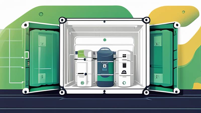 How many kw does the energy storage container have