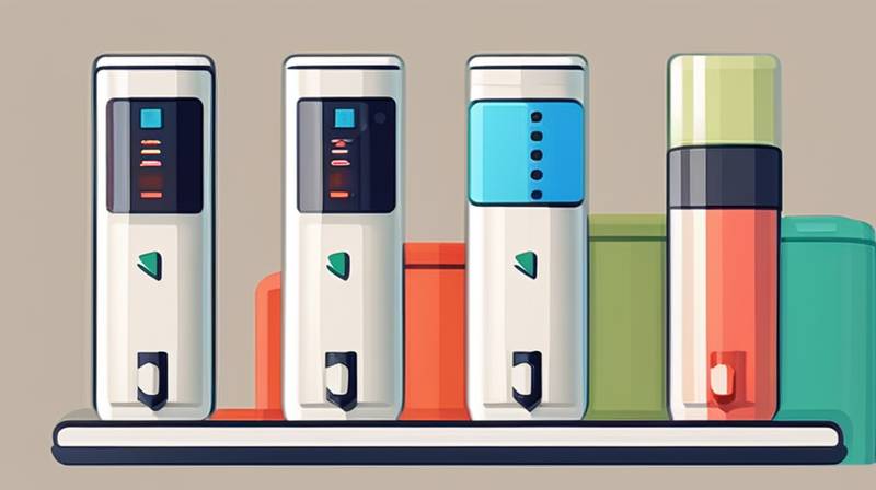 How many degrees of battery can the energy storage device store?