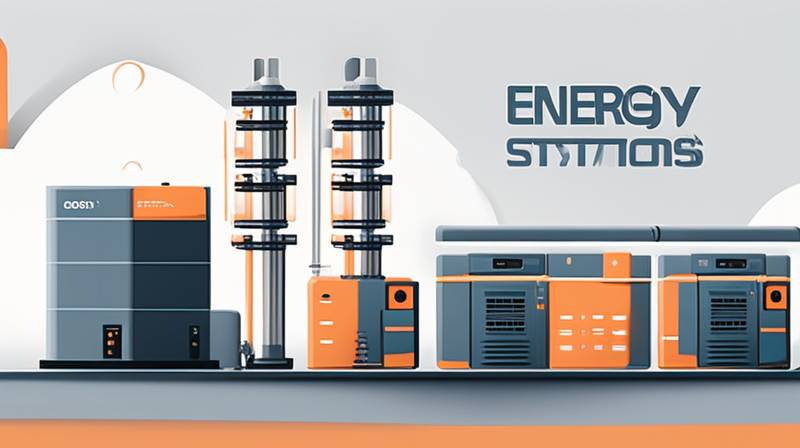 What are the energy storage systems for power stations?