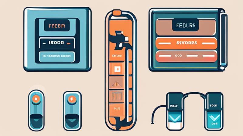 What are the energy storage mechanisms of feeder switches?