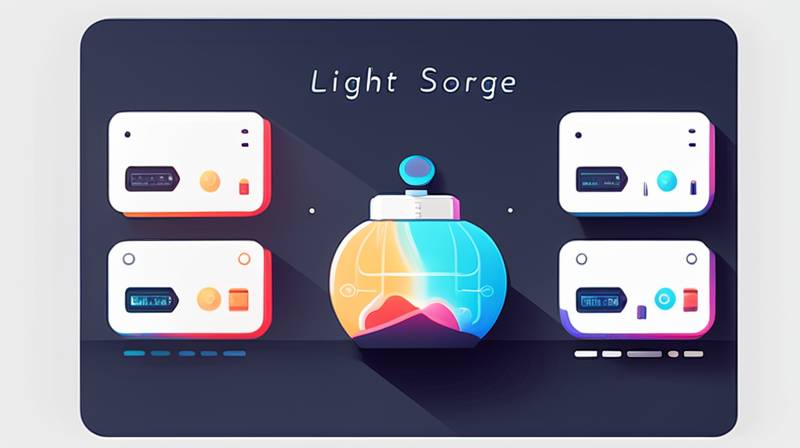 What does the energy storage light mean?