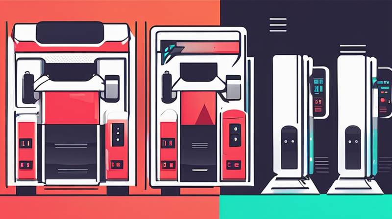 What is the output voltage of the energy storage vehicle?