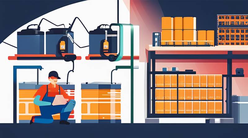 What is an energy storage factory worker?