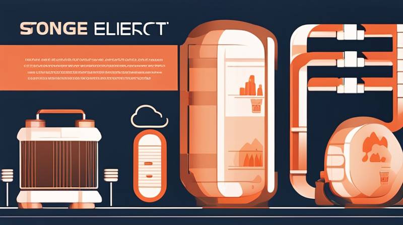 What does the energy storage project use to generate electricity?