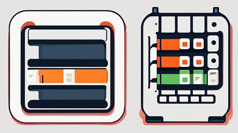 How many batteries are there in each storage compartment?