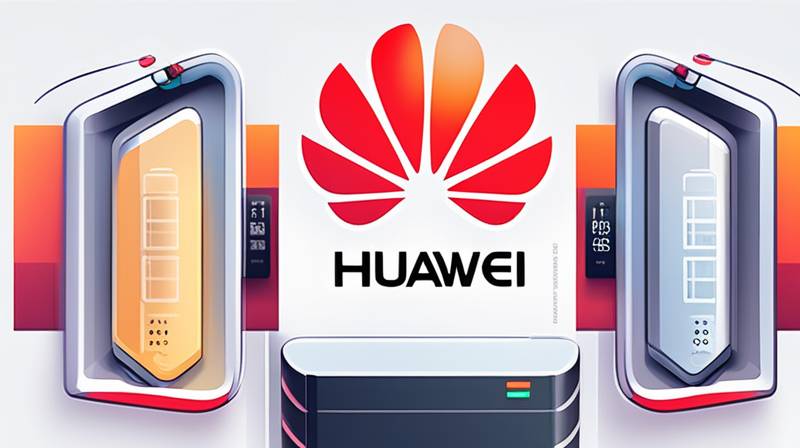 What technologies does Huawei use for energy storage?