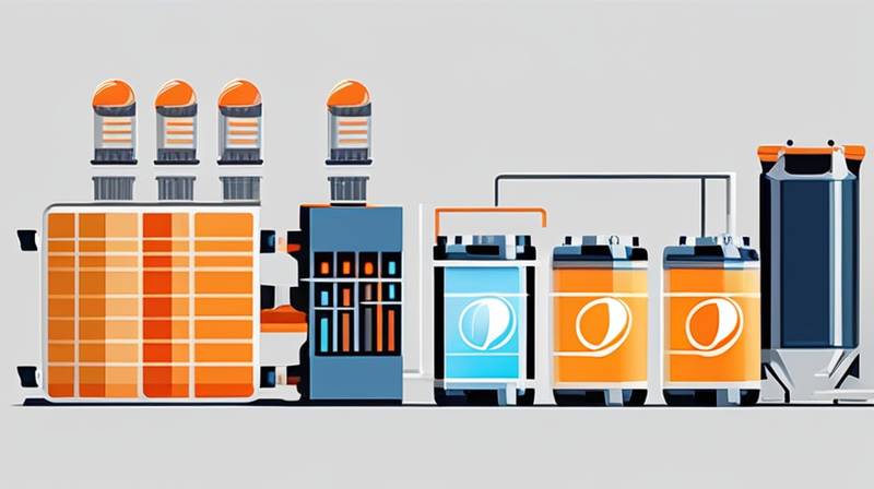 What are the industries in the energy storage market?