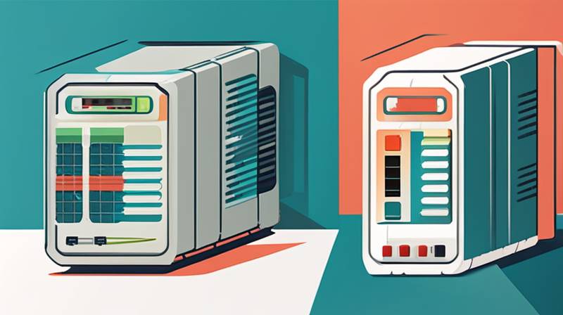 What are the methods for storing energy storage power supplies?