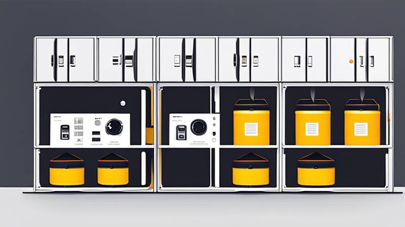 What are the configuration requirements for energy storage cabinets?