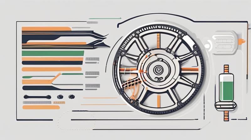 How many tons of energy storage capacity does the aircraft carrier flywheel have?