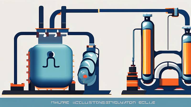 How much nitrogen is filled in the hydraulic accumulator