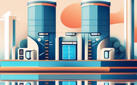 How far is the energy storage power station from the tower?
