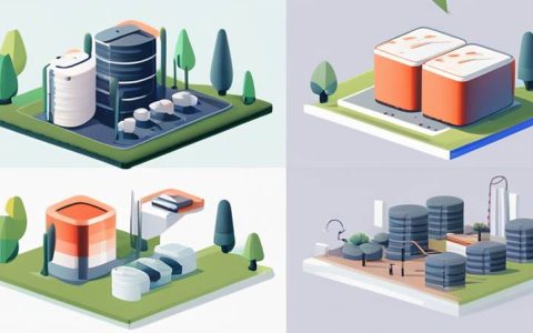 Which companies provide large-scale energy storage?