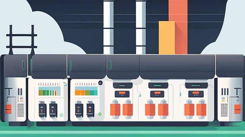 What is the conversion efficiency of energy storage power station?