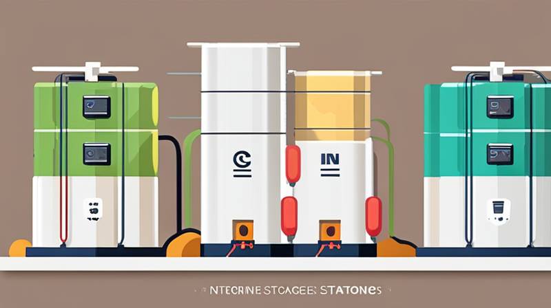 What types of nitrogen energy storage power stations are there?