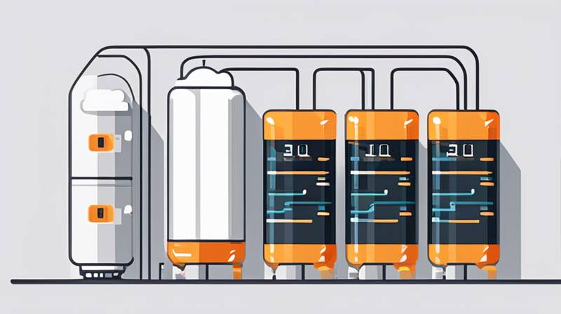 How many volts does the energy storage station have?