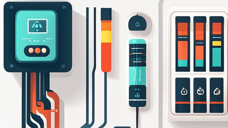 What does the energy storage auxiliary control system include?