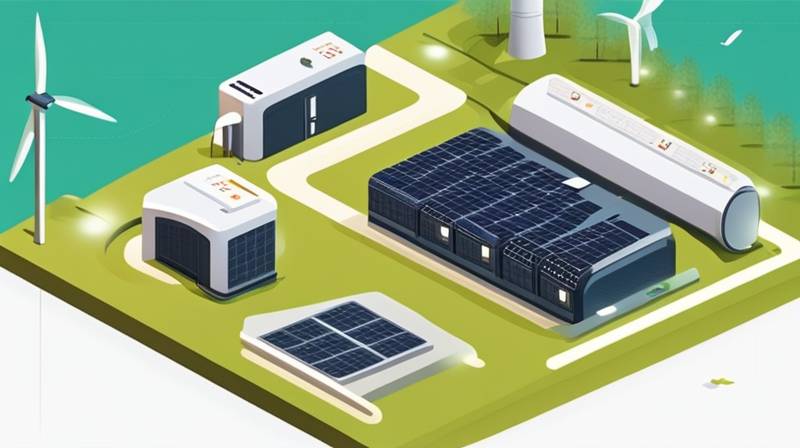 How much land does a 1MW energy storage power station occupy?