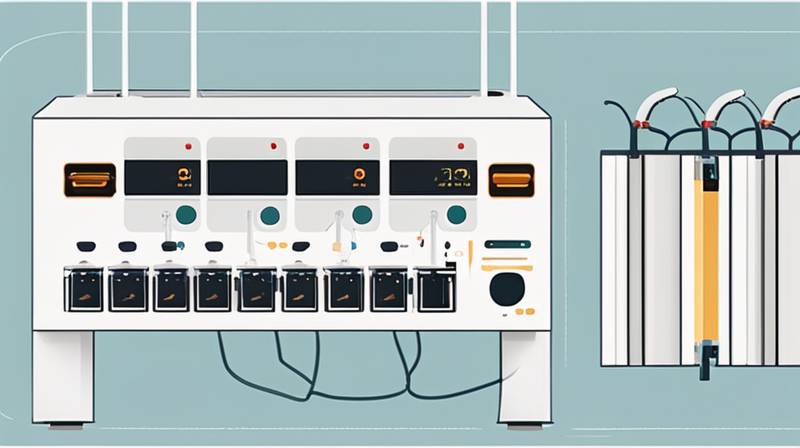 What is the importance of an automatic transfer switch in energy storage?