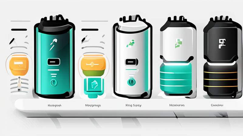 What does portable energy storage include?