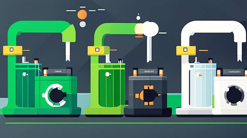 What are the green energy storage power stations?