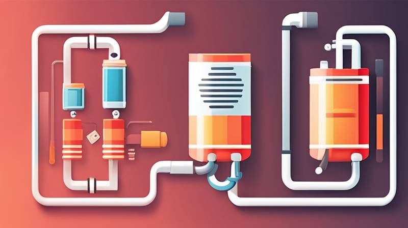 What are the energy storage devices on the pipeline?