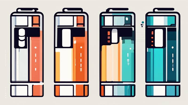 Which batteries are used for energy storage?