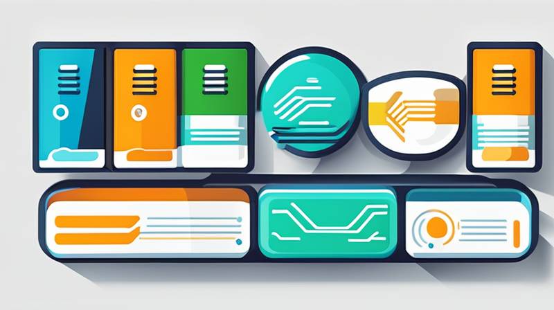 What are the main energy storage components?