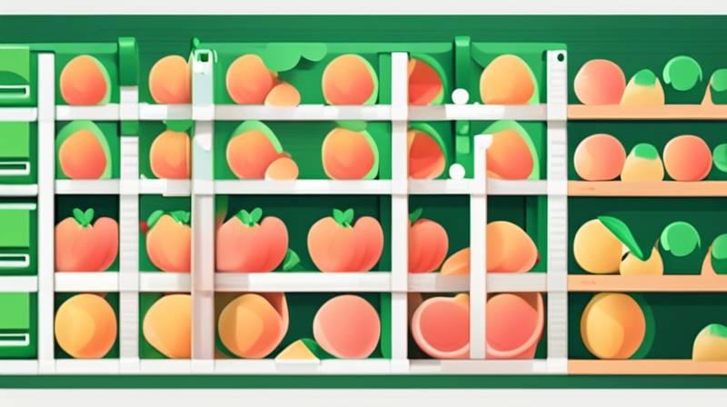 Can peaches be stored in green storage? How to store them?