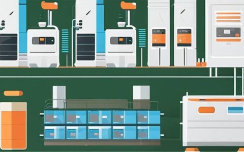 What equipment is involved in energy storage?