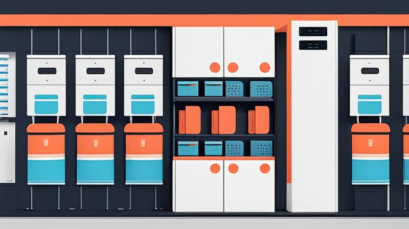 What are the energy storage cabinets?