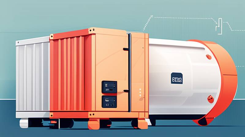 What is a large energy storage container?