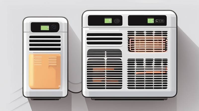 What are the types of energy storage air conditioners?