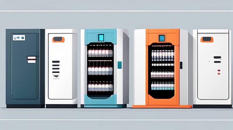 What should the energy storage cabinet contain?