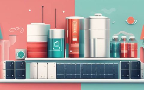 What does a large energy storage system include?