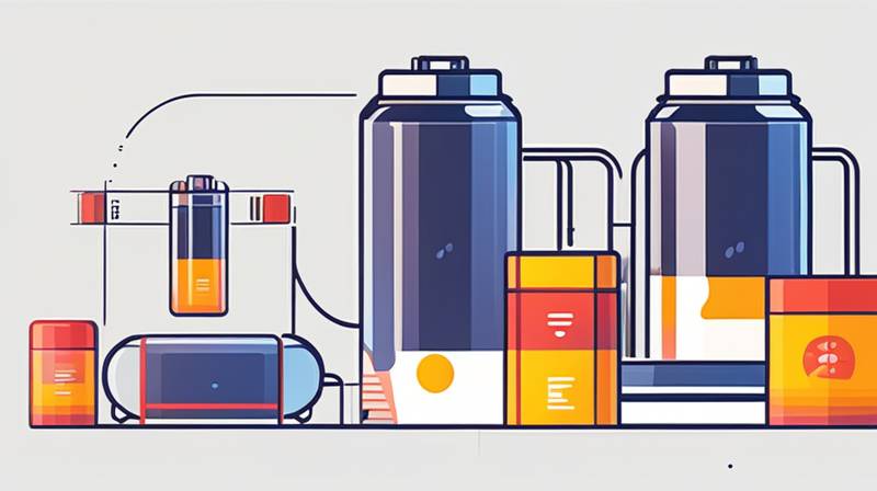 What does the energy storage battery include?