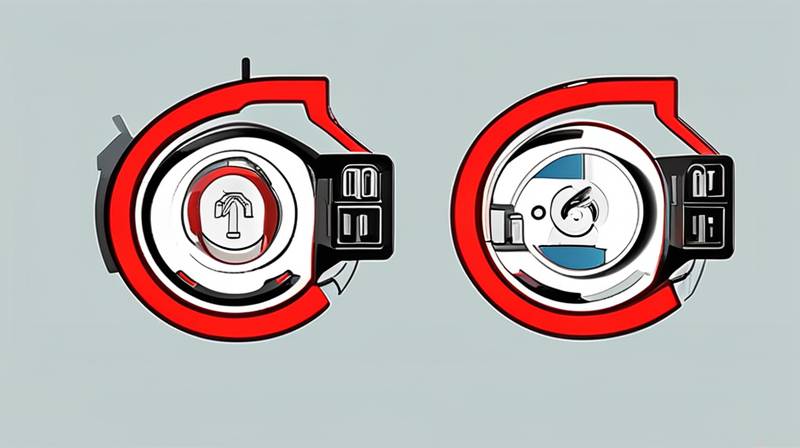 What are the hazards of a broken energy storage motor?