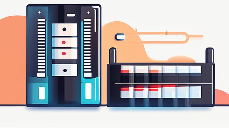 What are the energy storage battery transfer racks?