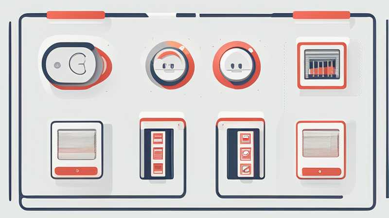 ¿Cuáles son los algoritmos de control de coordinación del almacenamiento de energía?