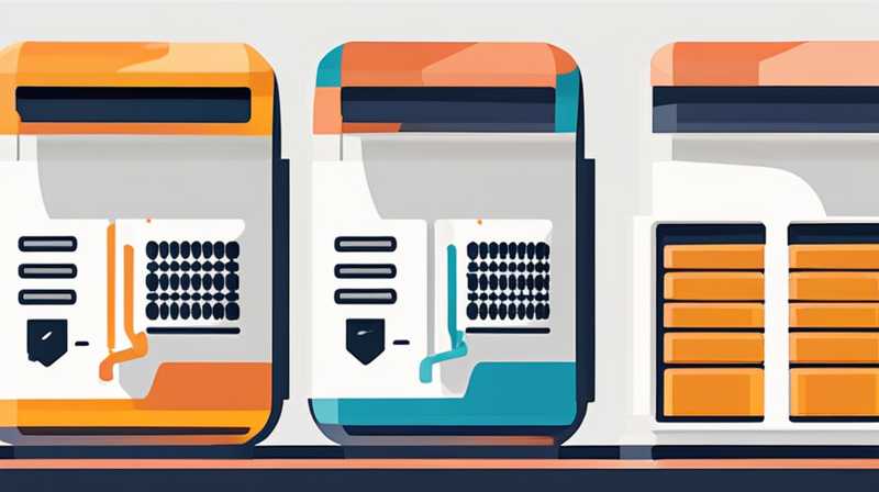 Cómo cablear contenedores de almacenamiento de energía