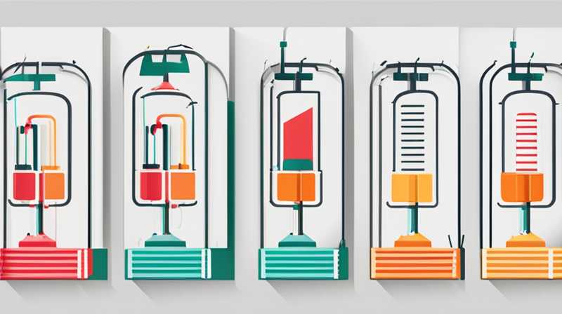 ¿Cómo se modula la frecuencia del almacenamiento de energía eléctrica?