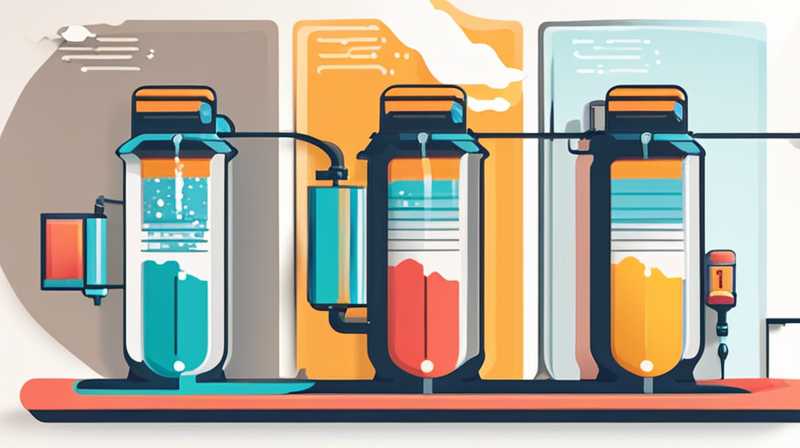 Cómo limpiar el tanque de almacenamiento de energía del purificador de agua