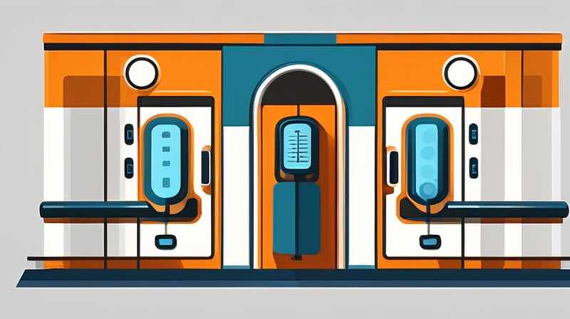 ¿Cuál es el principio de la cerradura de la puerta del gabinete de almacenamiento de energía?