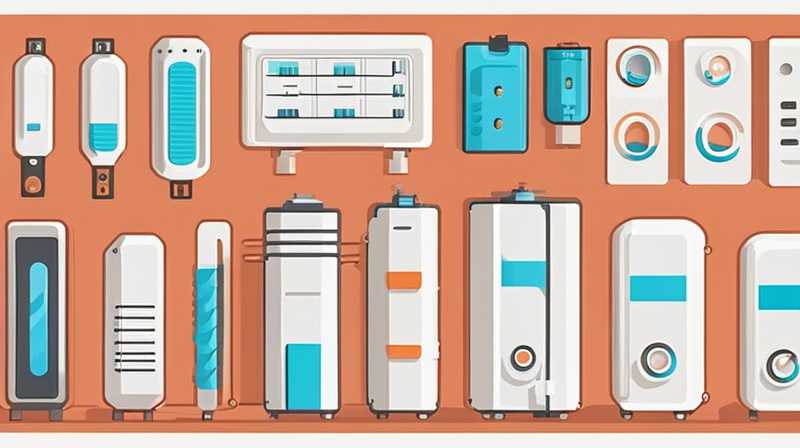 ¿Cuántas baterías de litio existen para el almacenamiento de energía de la estación base?