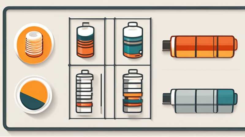 ¿Qué materiales de batería se utilizan para el almacenamiento de energía?