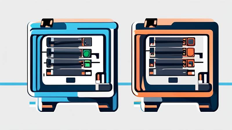 What does the power supply energy storage system include?