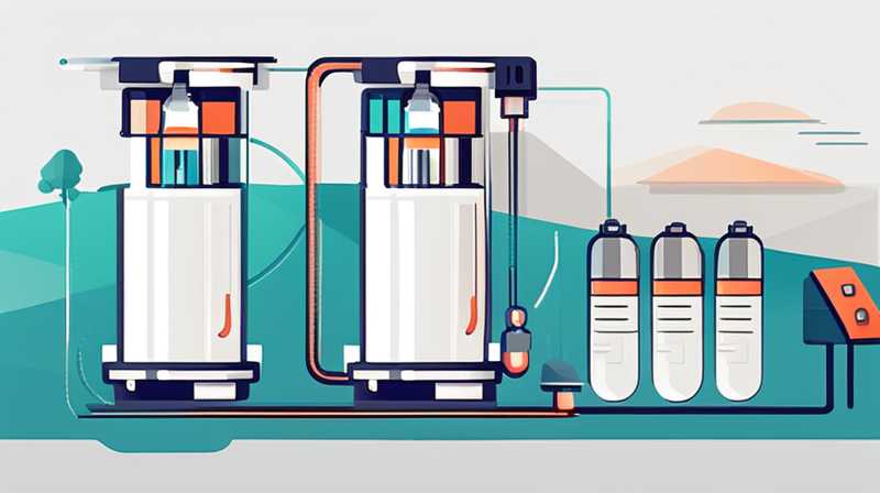 Cómo instalar una lámpara de almacenamiento de energía de agua mineral