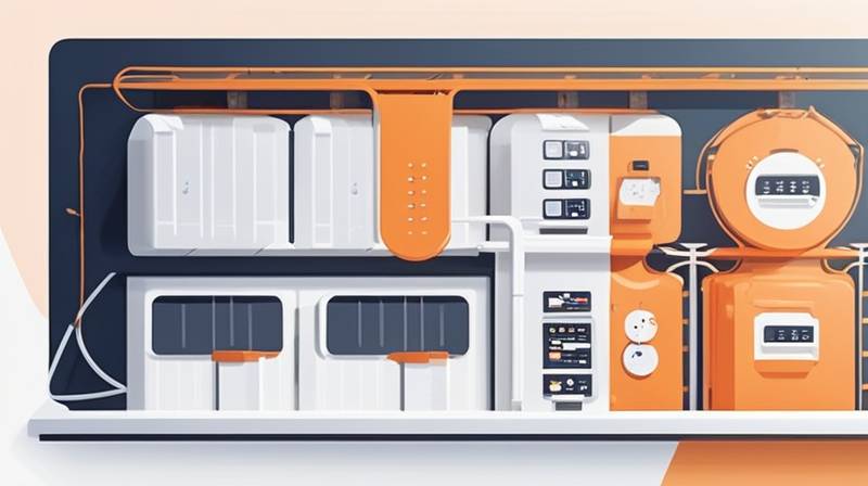 What are the energy storage facilities in the building?