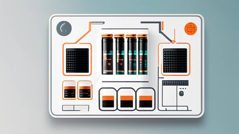 What are the components of energy storage products?