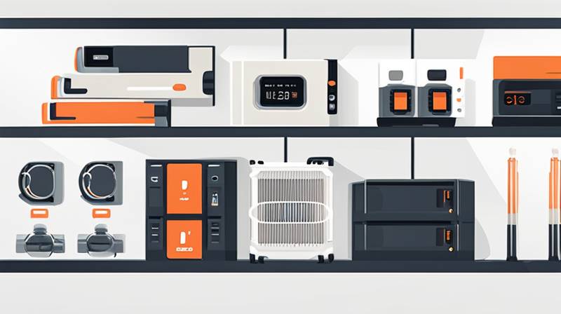 What does power storage equipment include?